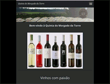Tablet Screenshot of morgadodatorre.com